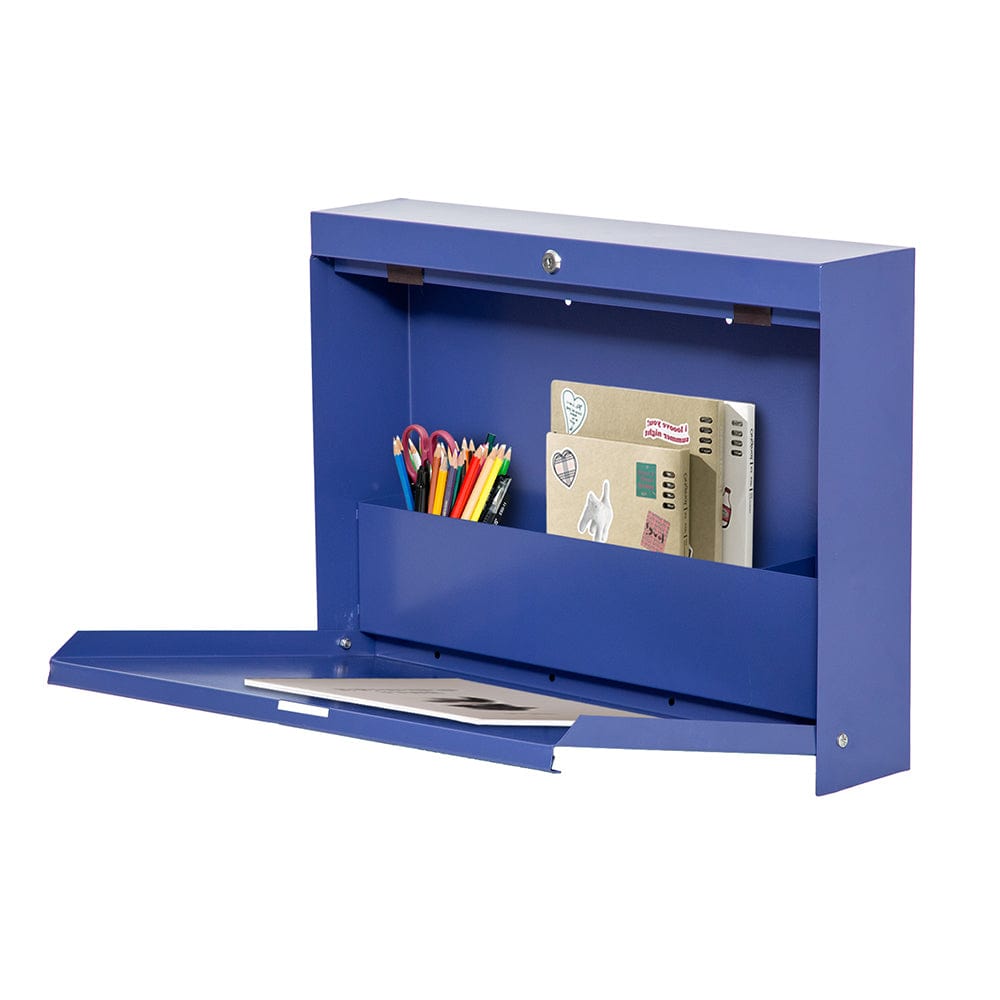 Wall Mounted Fold Down Shop Desk 23.6"W x 5.1"D x 18.1"H