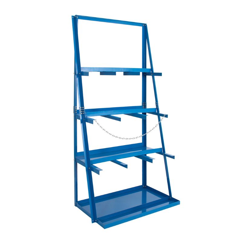 Vertical Bar Storage Rack, 3 Bays, 39"W x 24"D x 84"H