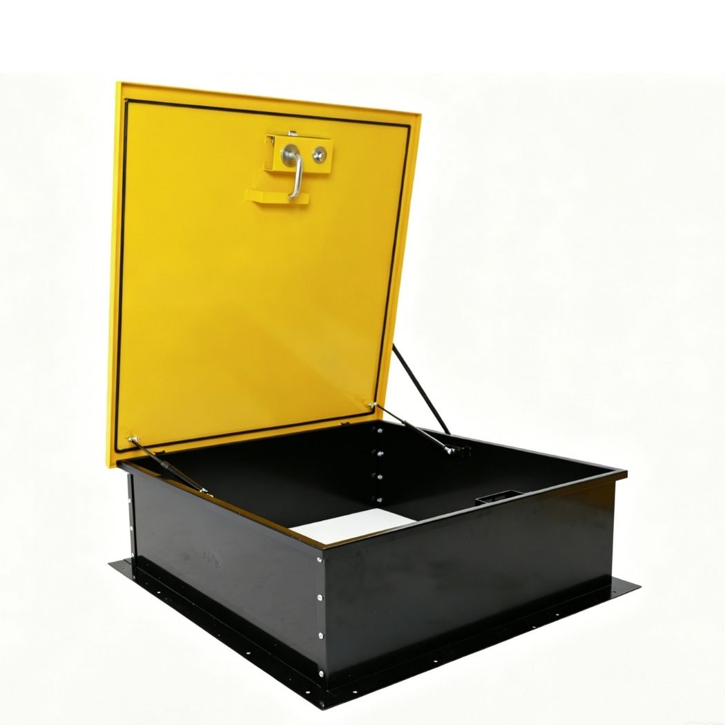 36" x 36" Steel Roof Hatch, Opening Roof Access Door