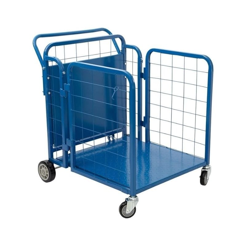 Heavy Duty Utility Cart 750 lbs Capacity, Foldable, 38"L x 28"W x 39"H