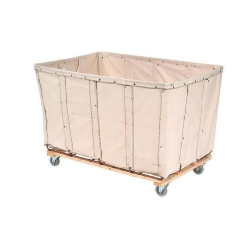 Canvas Basket Truck, Bulk Truck, 20 Bushel Capacity 48"L x 32"W x 37.25"H