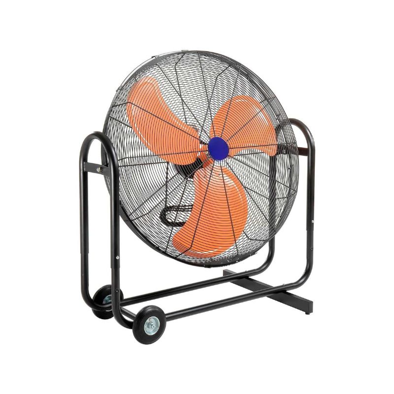 36" Portable Drum Fan w/ Wheels, 2 Speeds, 13,300 CFM Max, 2/3 Horsepower, 1 Phase