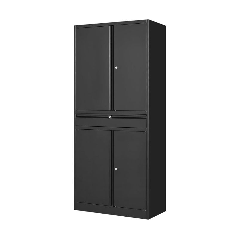 Metal Garage Storage Cabinet w/ 1 Drawer 31.5"W x 15.75"D x 70.87"H
