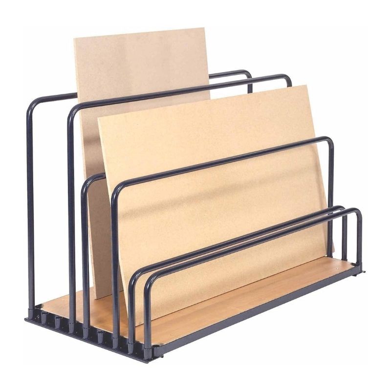 Vertical Sheet Rack, Adjustable 3 Bays, 48"W x 24"D x 12"-36"H, 2000 Lb. Capacity