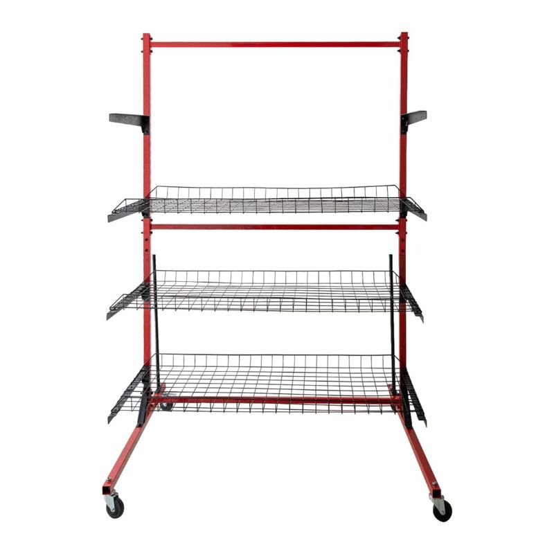 Parts Management Storage Cart, 43.3"D x 51.2"W x 74.8"H