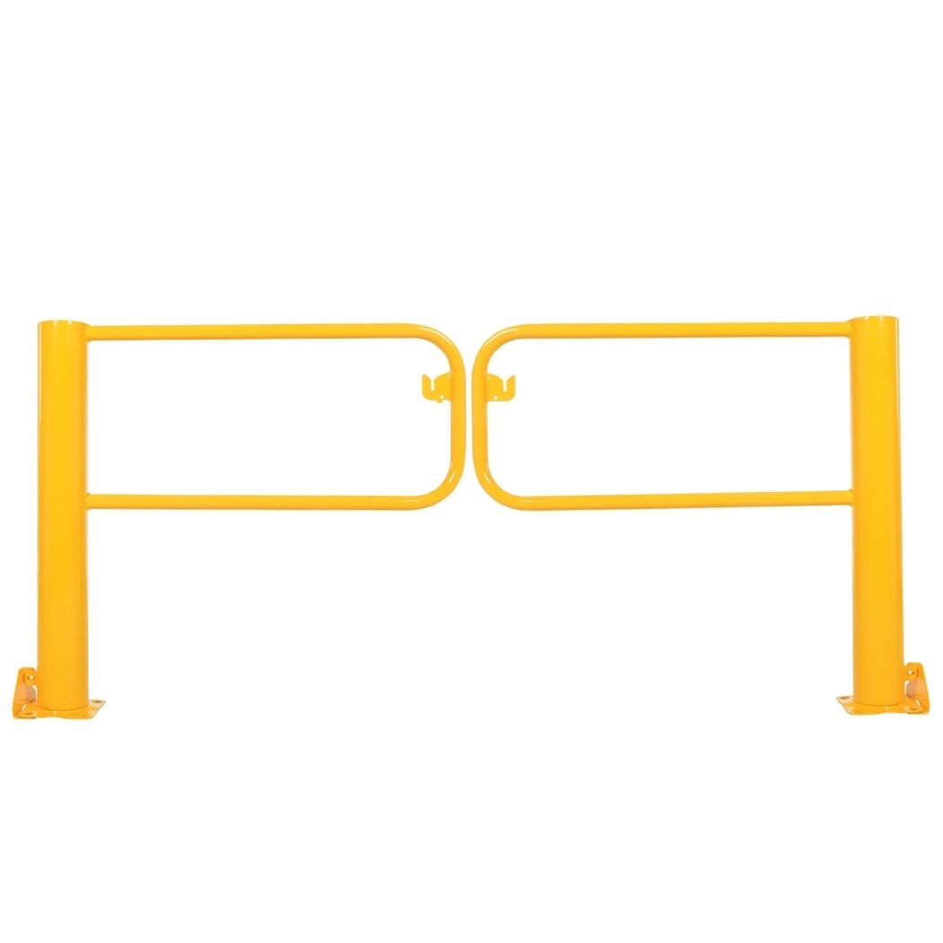 8' Swivel Dock Gate, Steel Construction, 96"W x 42"H for Loading Bay Fall Hazard Protection