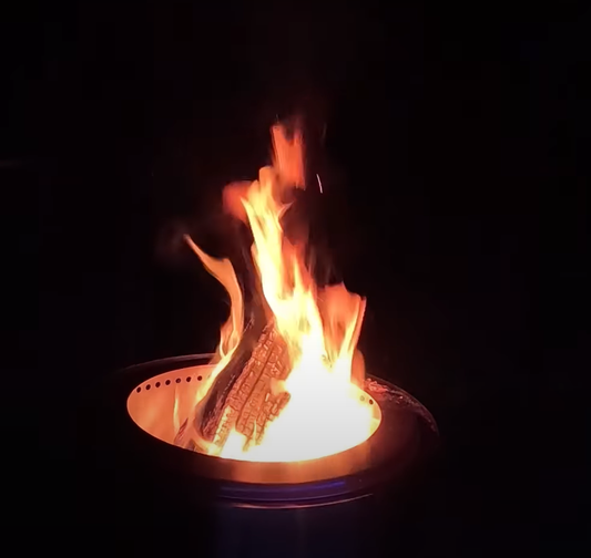 What is the science behind a smokeless fire pit?