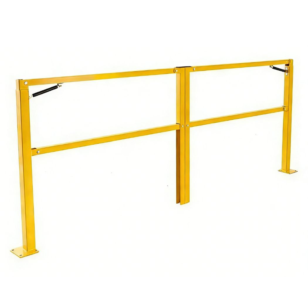 10' Cantilever Gate, Steel Construction, 120"W x 42"H for Loading Bay Fall Hazard Protection