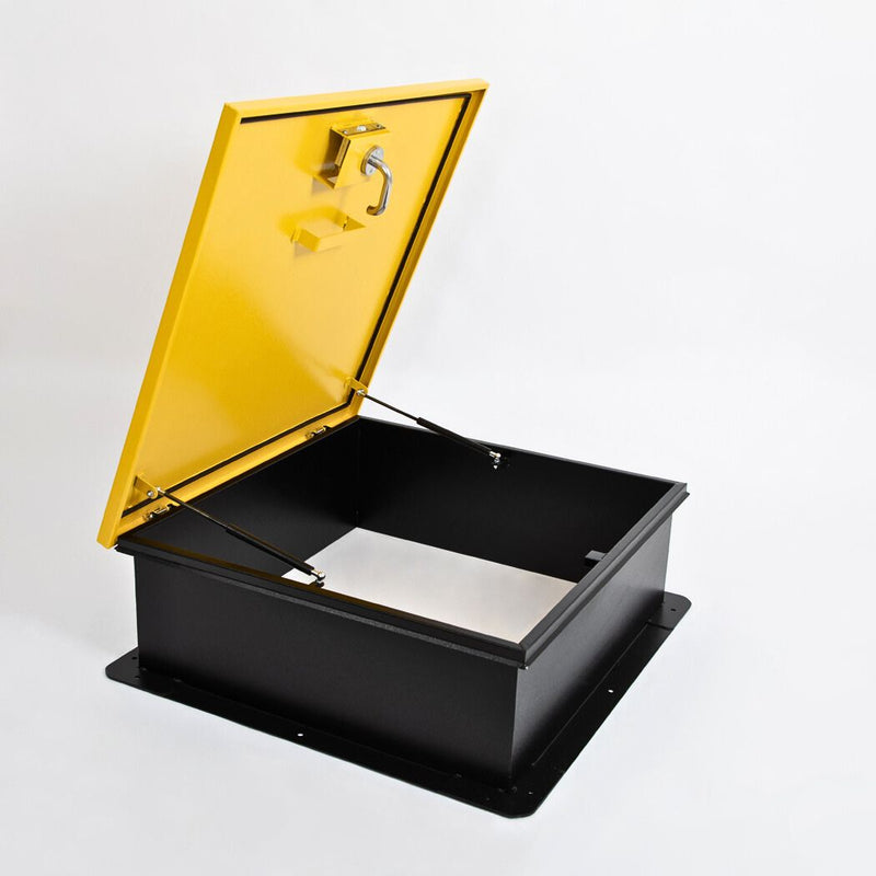 31.9" x 33" Steel Roof Hatch, Opening Roof Access Door, Fully Welded