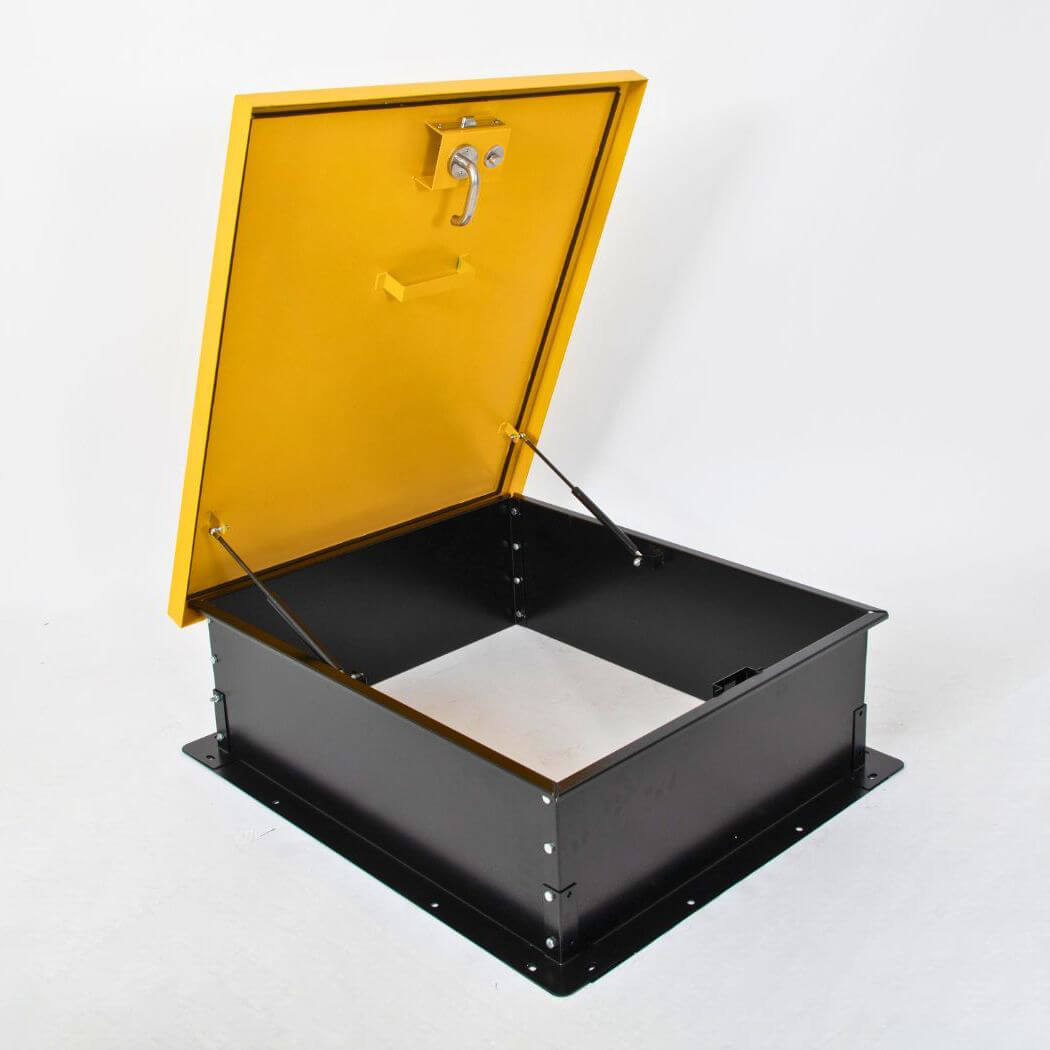 30" x 36" Steel Roof Hatch, Opening Roof Access Door