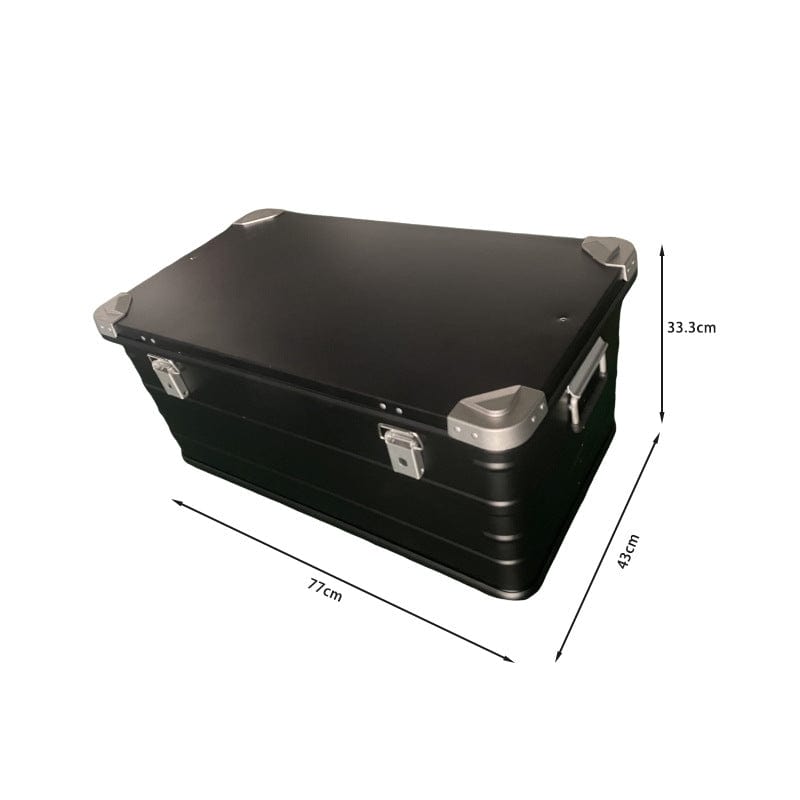 Camping Aluminum Alloy Storage Box 80L