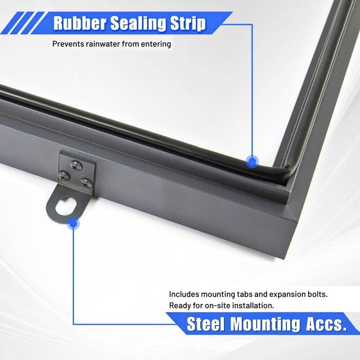 30" x 30" Aluminum Roof Hatch, Roof Access Door, Fully Assembled