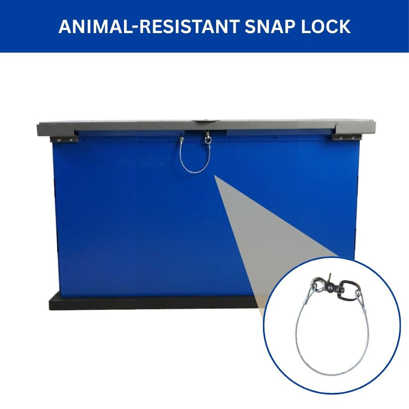 197 Gallon Bear Resistant Trash Can