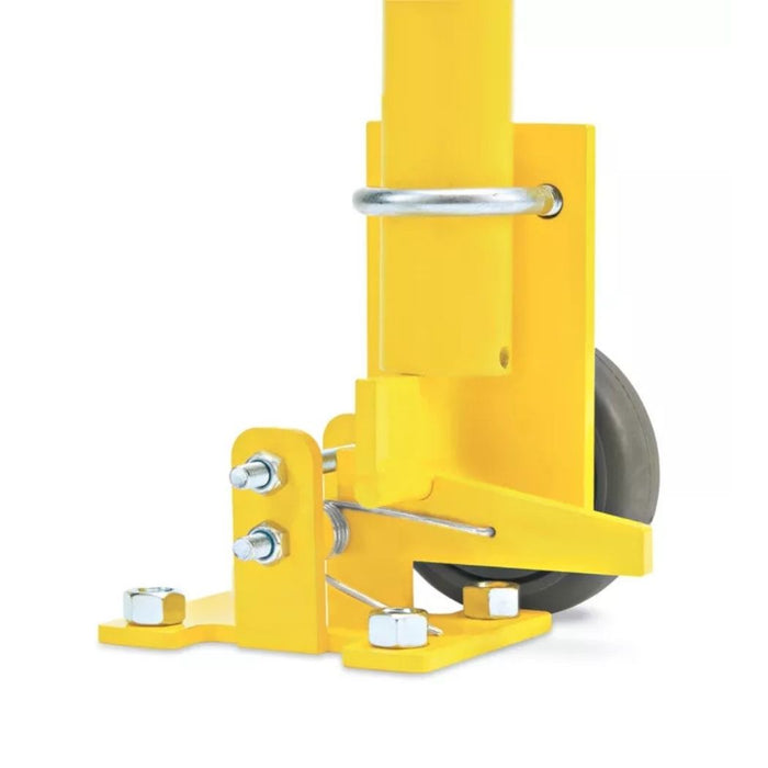 Yellow Loading Dock Safety Swing Gate 10'L (120")