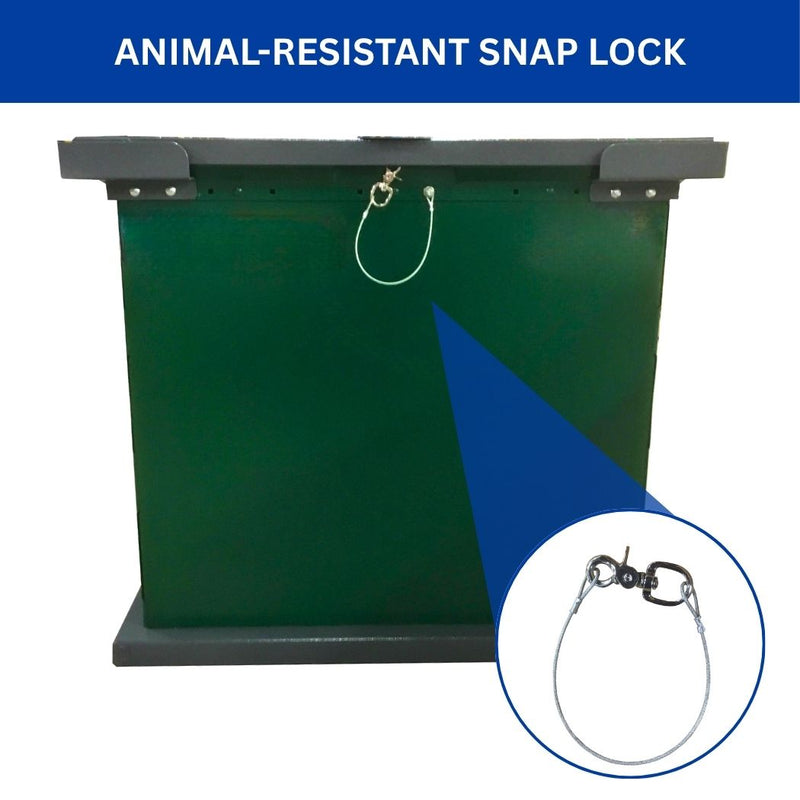 135 Gallon Bear Resistant Trash Container