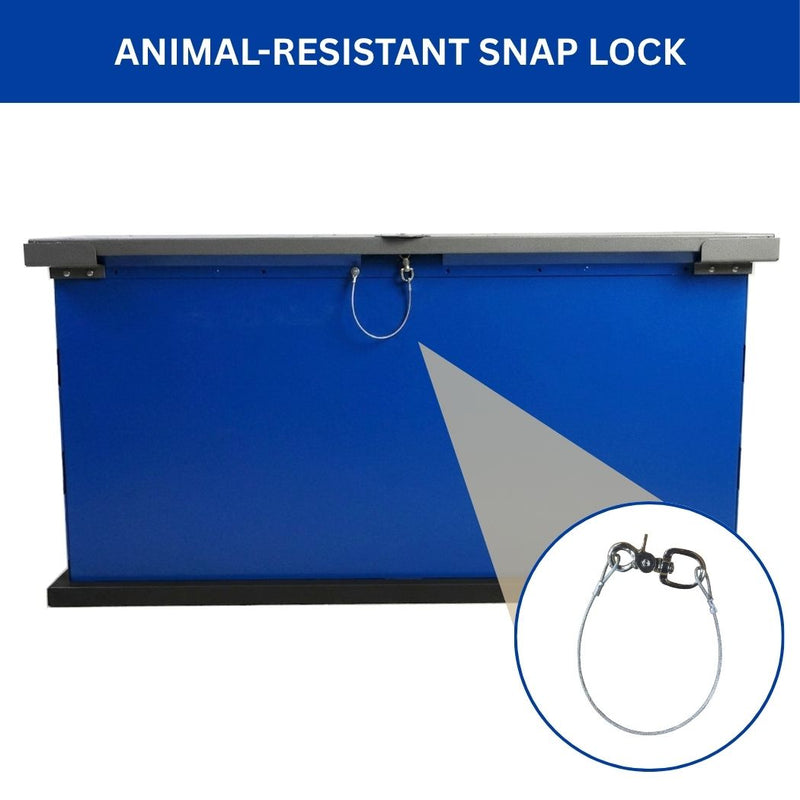 243 Gallon Bear Resistant Trash Receptacle