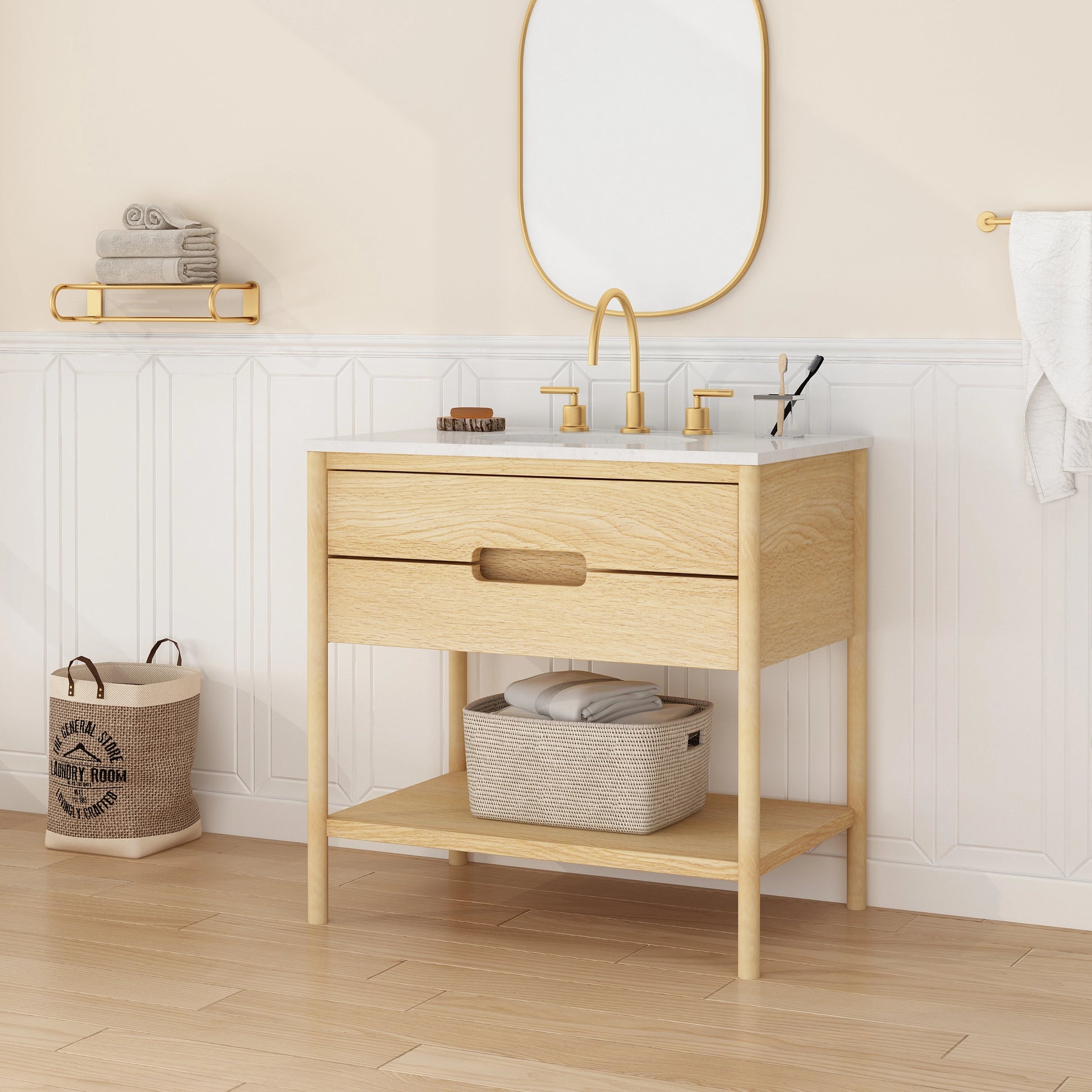 Holzoffer 26" Single Sink Vanity