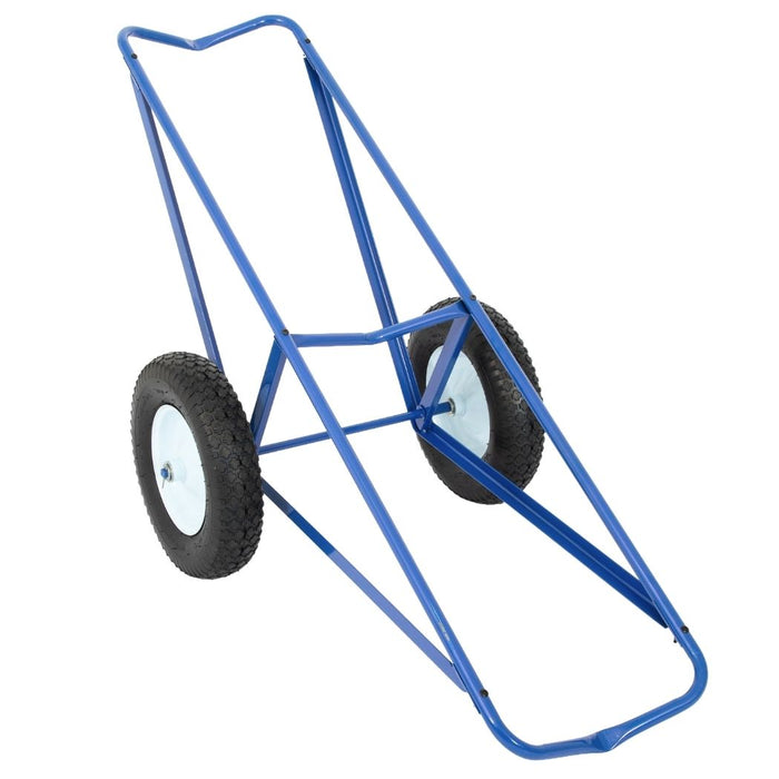 Steel Carpet Dolly, 500 lb Capacity, 61"L x 26"W Long Carpet Roll Cart