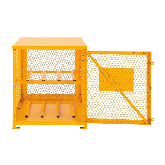 Propane Cylinder  Storage Cabinet SGL Door, 31"Wx30"Dx35"H, 4 Cylinder Cap