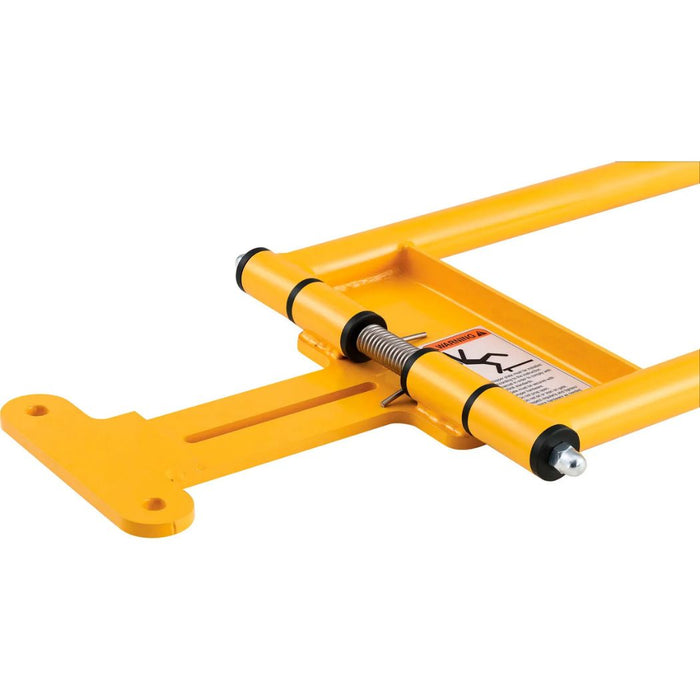 Self-Closing Safety Swing Gate 24"-40" Opening Adjustable, Steel Construction