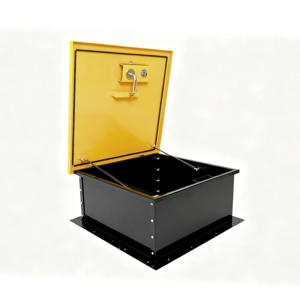 24" x 24" Steel Roof Hatch, Opening Roof Access Door