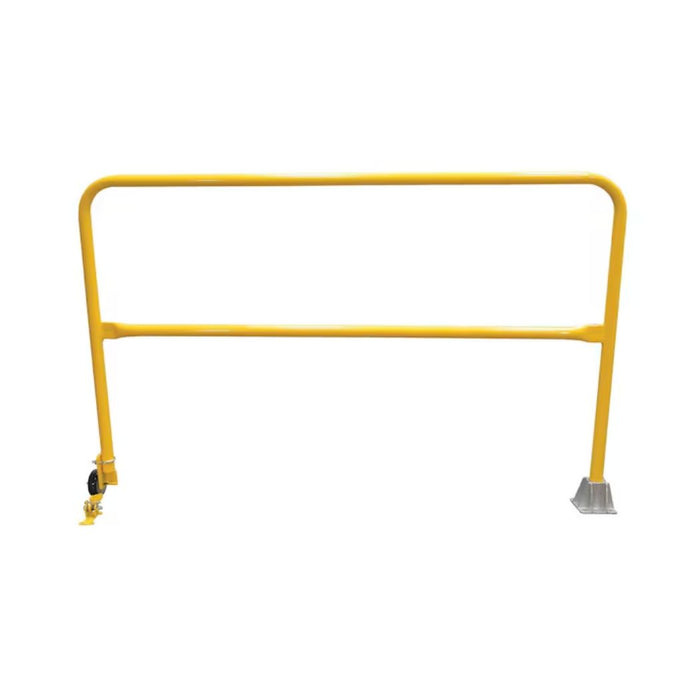 Yellow Loading Dock Safety Swing Gate 6'L (72")