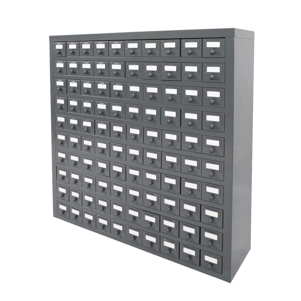 ごみ箱 STEEL ORGANIZER 100-Drawer Steel Bolt Bin & Small Parts Organizer, Heavy-Duty All