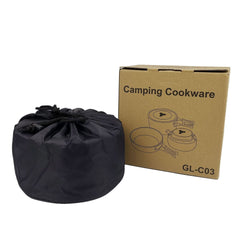 Holzoffer Outdoor teapot set pot combination folding pot Holzoffer accessories camping canteen camping cookware Cookware portable cookware set