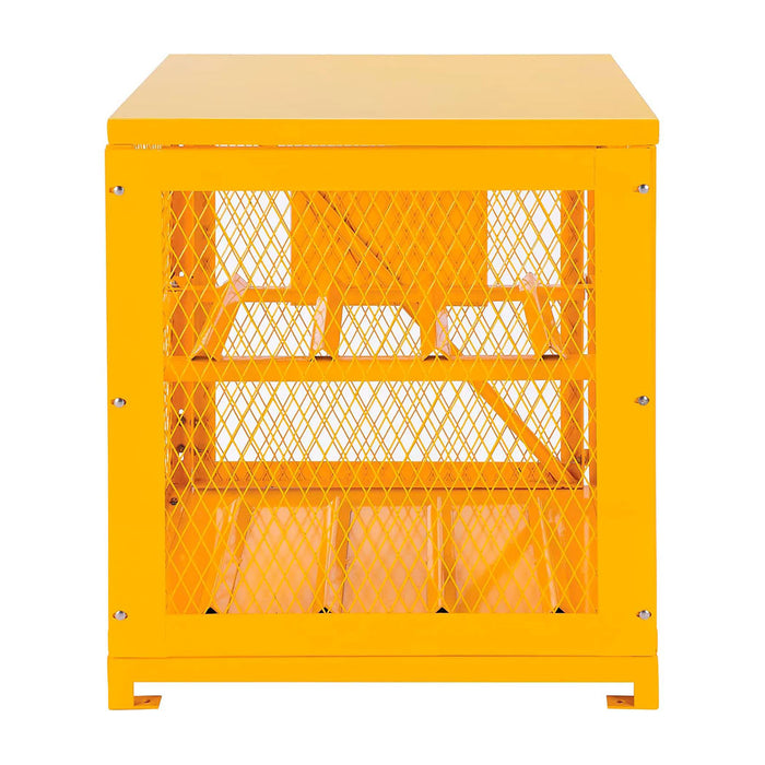 Propane Cylinder  Storage Cabinet SGL Door, 31"Wx30"Dx35"H, 4 Cylinder Cap