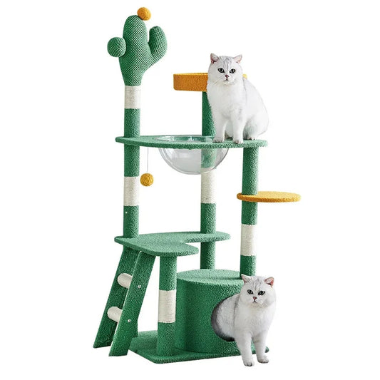 Holzoffer Cat Tree/Tower Scratching Post Pet Condo House Furniture Scratcher