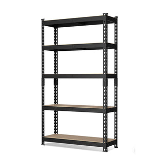 Holzoffer Holzoffer Metal Shelving Unit, Heavy Duty Adjustable Storage Rack, 5-Tier 11.7