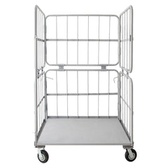 Holzoffer Folding Truck, Gray, Heavy Duty Hand Truck Dolly