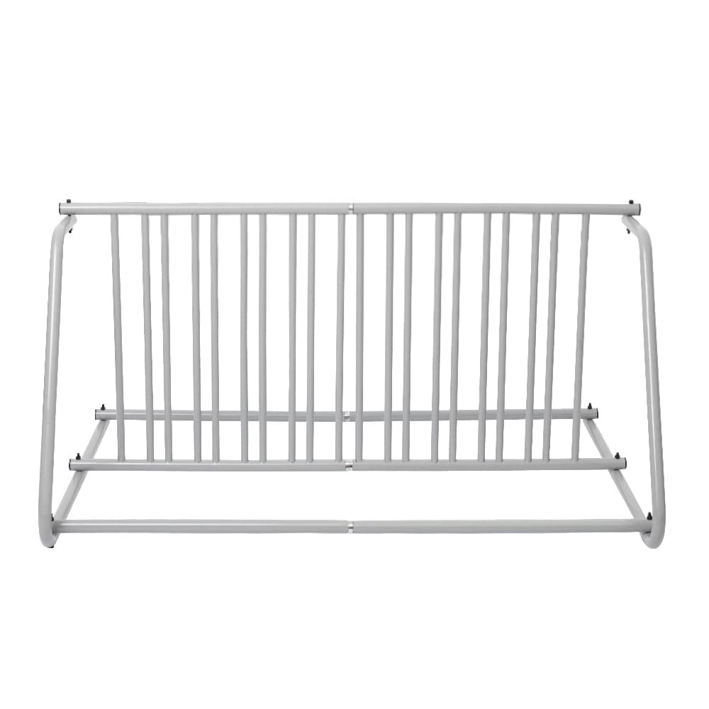 Holzoffer Commercial Grid Bike Rack, Double Sided, Bicycle Storage Stand for Garages, Stores, Schools & Universities Power Coated Steel