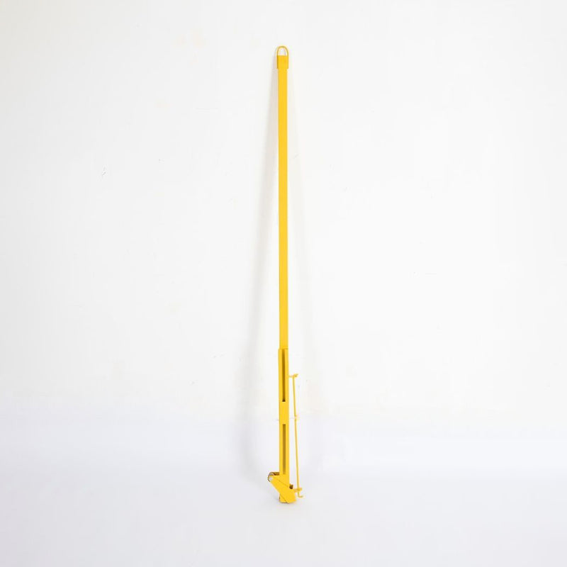Ladder Safety Post for Roof Hatches in All Sizes, Powder Coated Steel