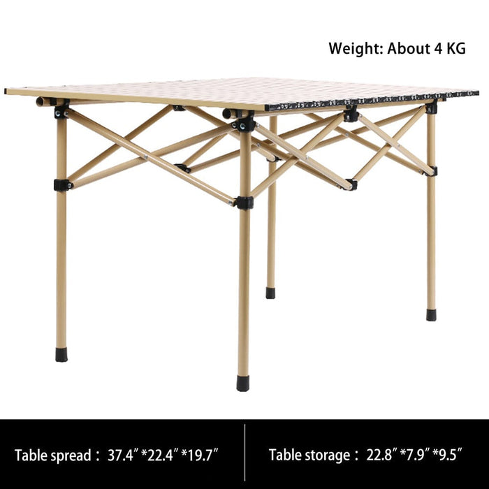 Holzoffer Portable Camping Table(4 person) Holzoffer accessories camp tables Camping Furniture fold tables furniture Portable Camping Table tables