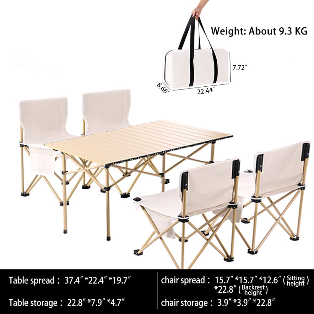 Holzoffer Portable Camping Table(4 person) Holzoffer accessories camp tables Camping Furniture fold tables furniture Portable Camping Table tables