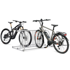 Holzoffer Commercial Grid Bike Rack, Double Sided, Bicycle Storage Stand for Garages, Stores, Schools & Universities Power Coated Steel