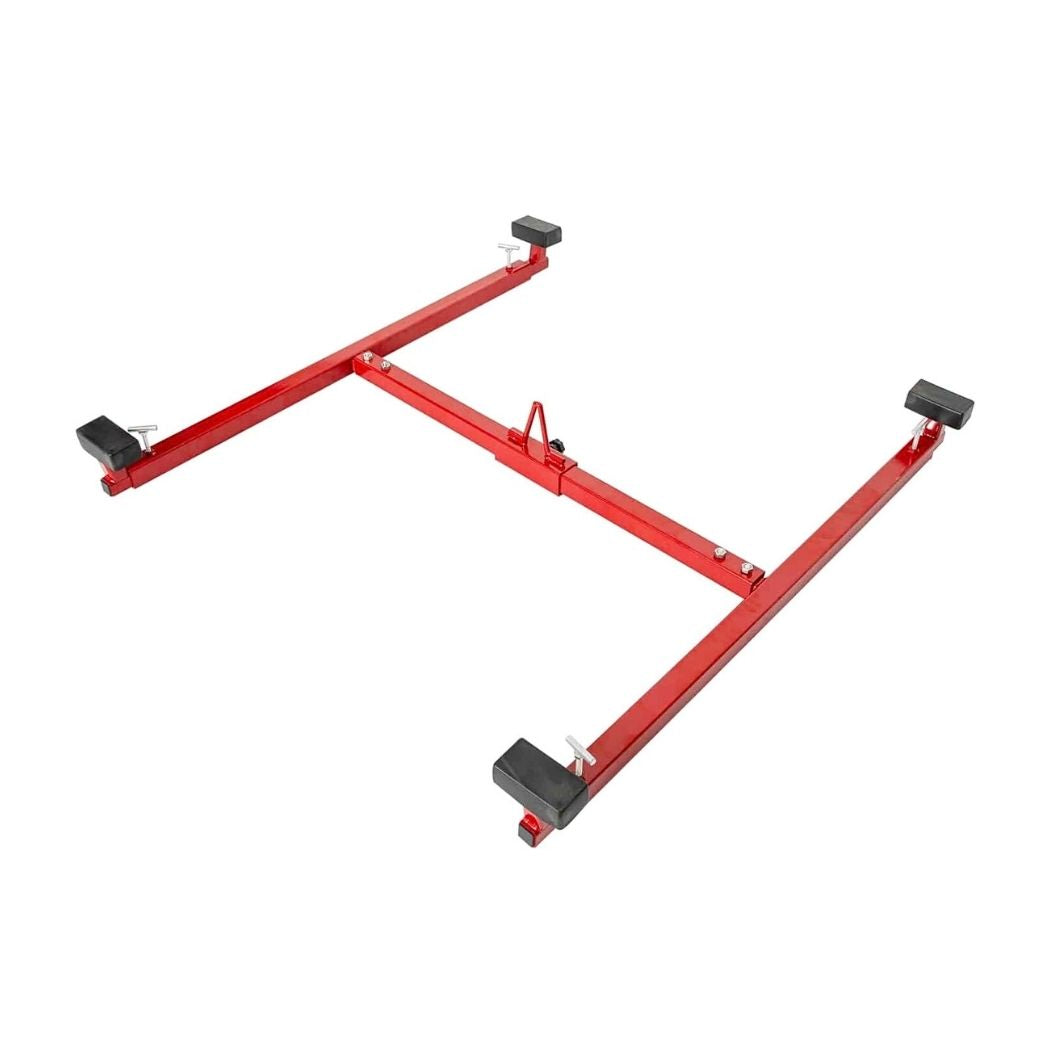 Heavy-Duty Pickup Truck Bed Lifter, 800 lb Capacity, Red