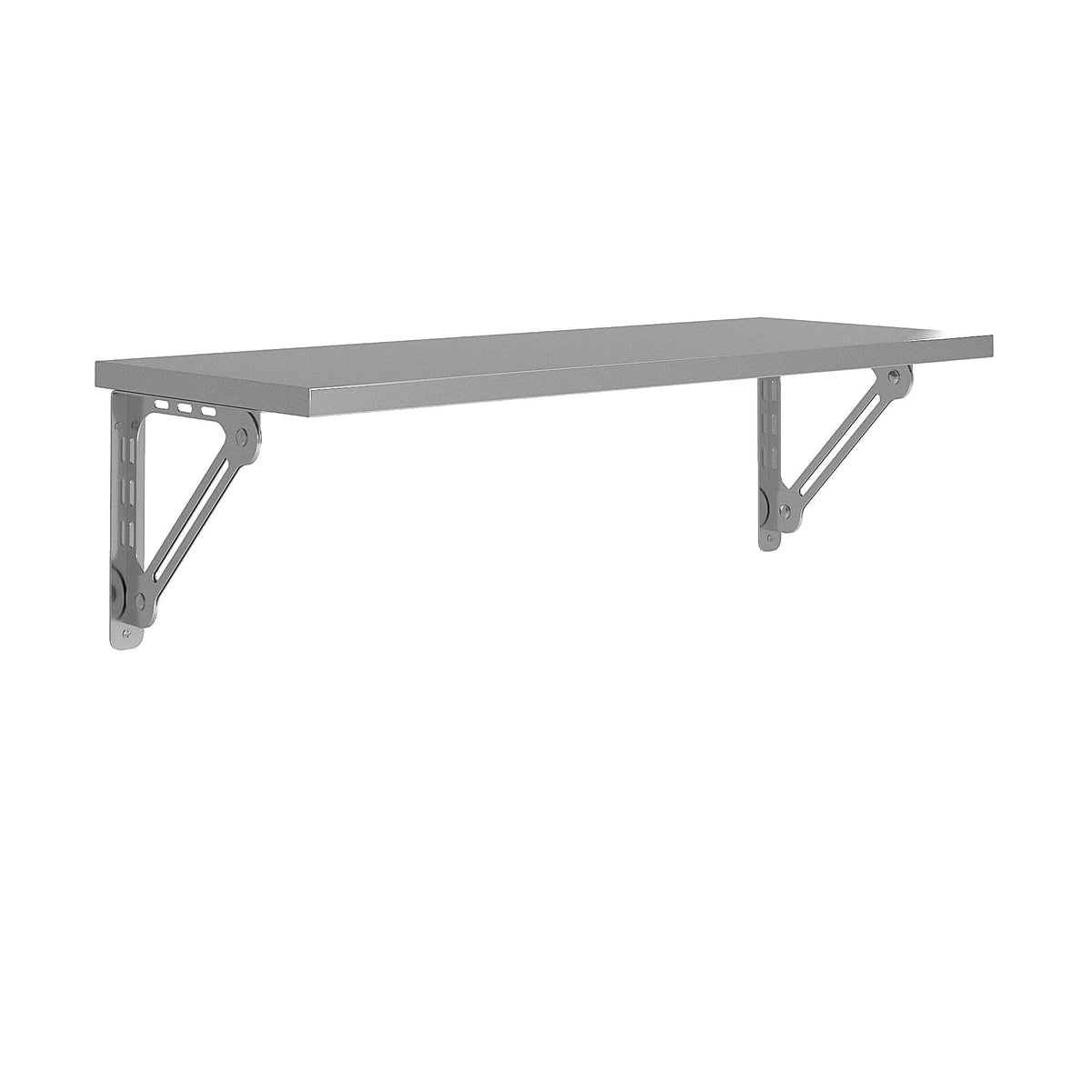 Holzoffer Wall Mounted Fold Down Table , Stainless Steel Kitchen Cabinet