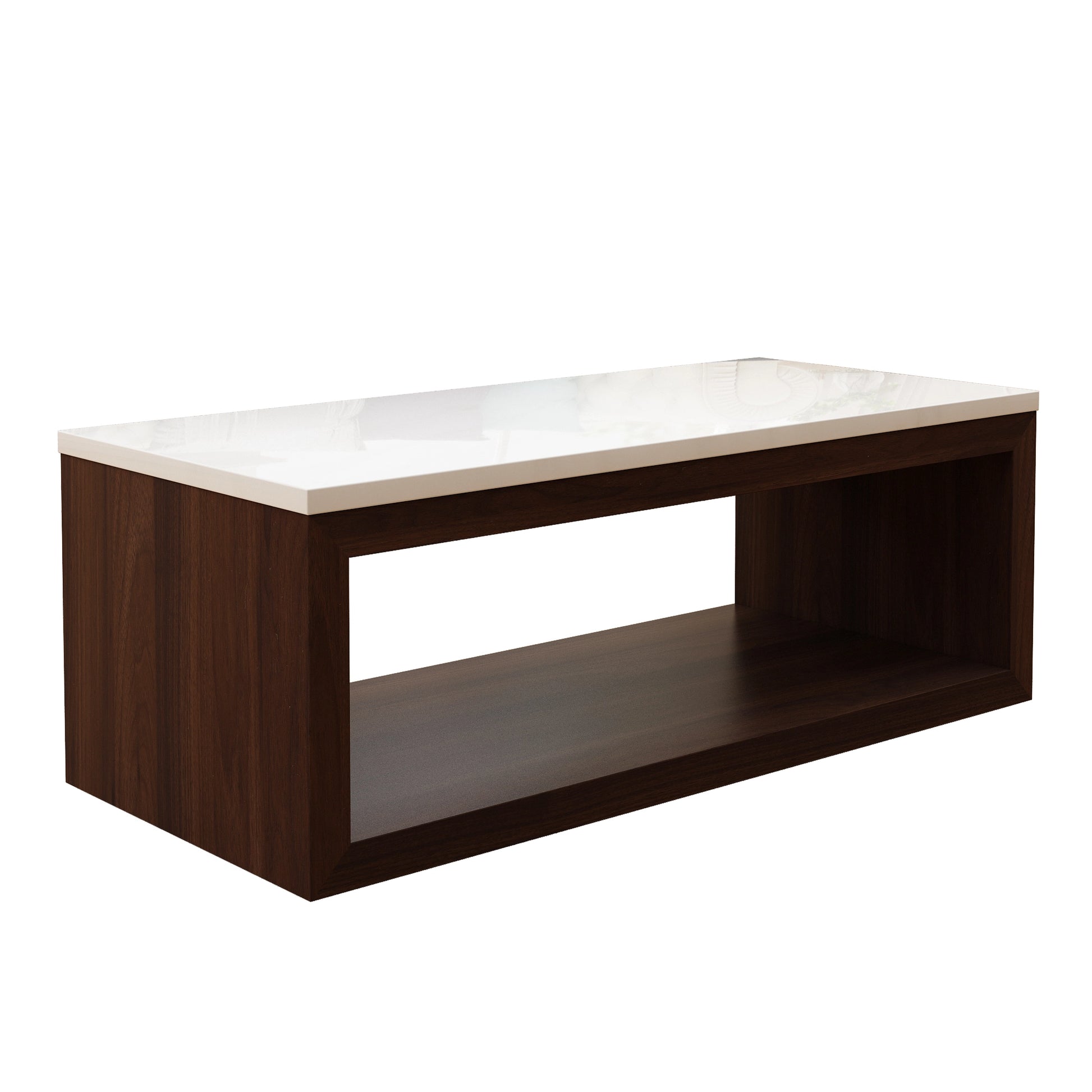 Holzoffer Rectangular Marble Coffee Table (53")