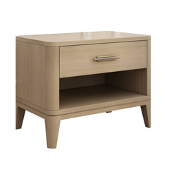 Holzoffer Bedside Table Nightstand with Drawer for bedroom, home