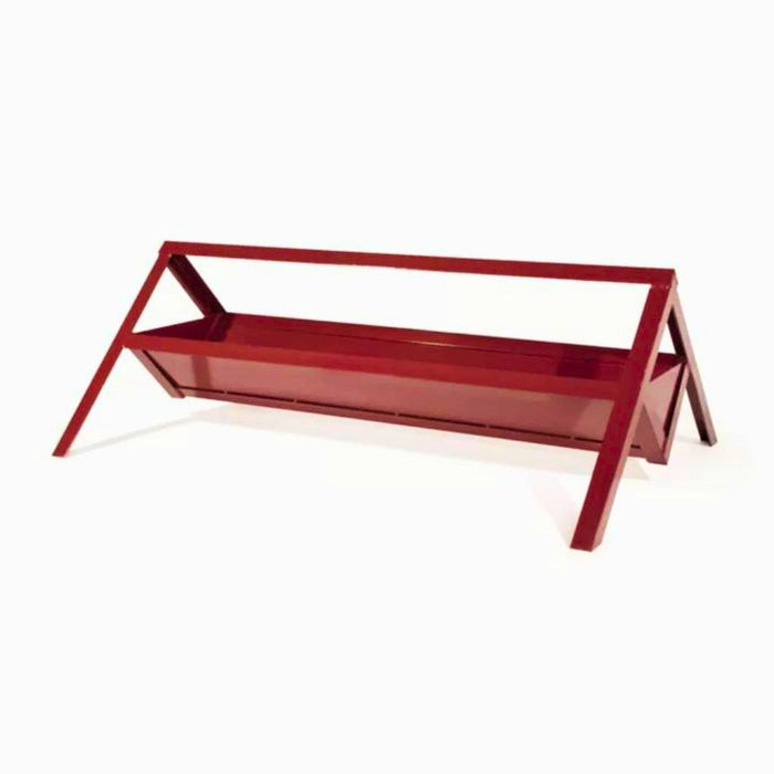 Steel Goat Trough Feeder, 4ft Grain Feeder