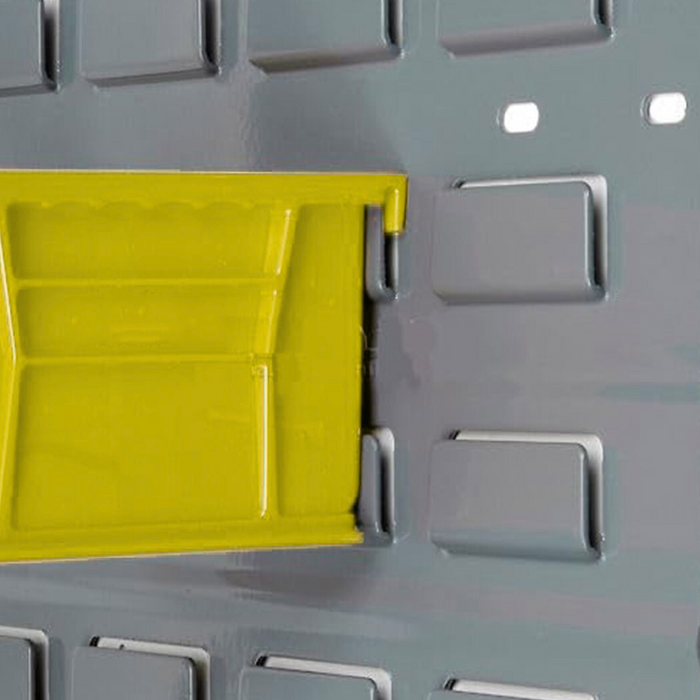 Double Sided Mobile Floor Bin Storage Rack w/ 192(C) Bins, 36"W x 25-1/2"D x 55"H