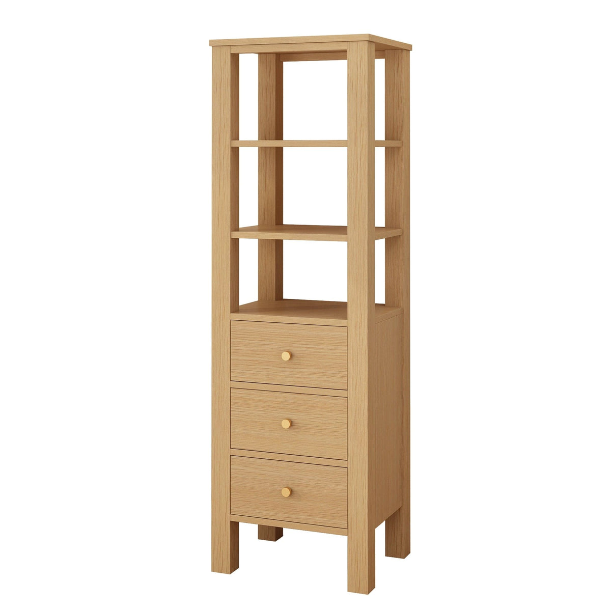 Holzoffer Storage Cabinet 19" w x 15" d x 60" h