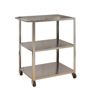 Holzoffer Stainless Steel 3-Shelf Extra-Duty Utility kitchen Cart - 38