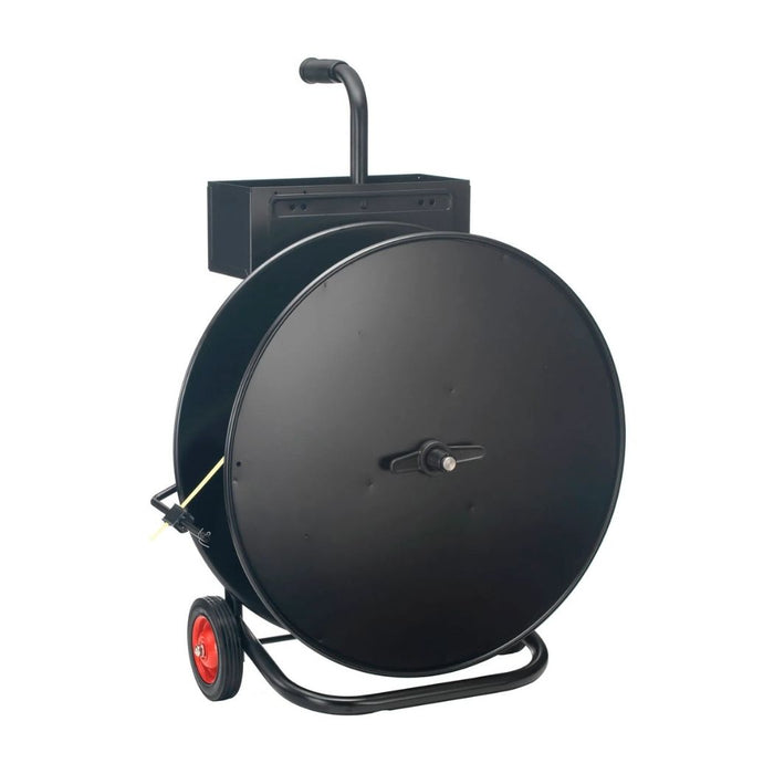 Strapping Cart w/ Wheels & Tray, 25.5"W x 17.6"D x 36.25"H