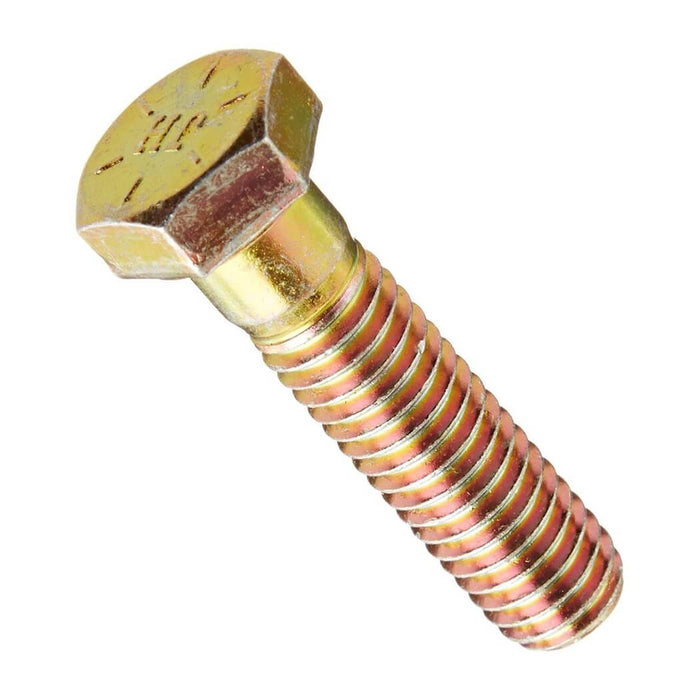 3,610-Piece Grade 8 Hex Bolt Bin Kit with 40 Drawer Bin Cabinet, Yellow Zinc Finish