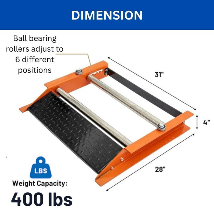Heavy-Duty Single Reel Dispenser, 28" Max Reel Width, 400 lb Capacity