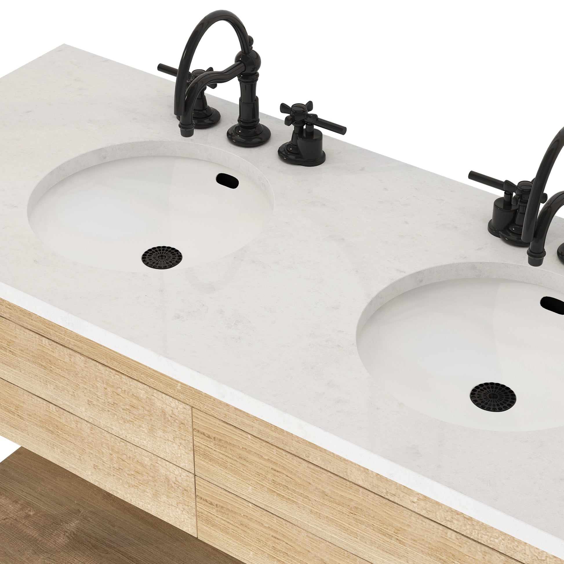 Holzoffer 60" Double Sink Vanity