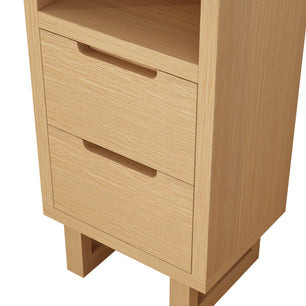 Holzoffer bathroom Storage Cabinet, Minimalist and modern